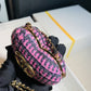 ChanelLong Necklace Bag Black And PiNike For Women, Women’s Bags 3in/7.6cm AB9485 B09330 NK598