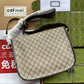 gg Imprime Medium Messenger Bag Brown For Women, Women’s Bags 12in/30.5cm gg