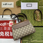 gg Ophidia gg Horsebit 1955 Mini Bag Light Brown And Beige For Women, Women’s Bags 8.6in/22cm gg 703848 9AAAJ 8563