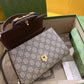 gg Horsebit 1955 Mini Bag Brown For Women, Women’s Bags 8.7in/22cm gg ‎703848 9AAAJ 8563