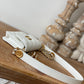 Chanel Clutch With Chain White For Women, Women’s Bags 4.8in/12.3cm