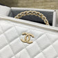 ChanelSmall Vanity Case White For Women, Women’s Bags 5.9in/15cm