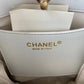 ChanelSmall Shopping Bag White For Women, Women’s Bags 9in/23cm