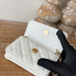 Chanel Clutch With Chain White For Women, Women’s Bags 4.8in/12.3cm
