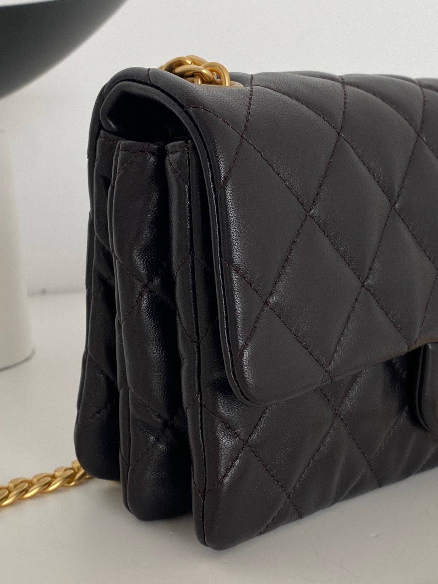 ChanelSmall Flap Bag Black For Women, Women’s Bags 8.7in/22cm
