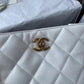 ChanelSmall Shopping Bag White For Women, Women’s Bags 9.1in/23cm