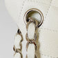 ChanelSmall Classic Handbag White For Women, Women’s Bags 9.1in/23cm