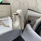 ChanelFlapbag With Chain White For Women, Women’s Bags 8.3in/21cm