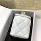 ChanelSmall Vanity Case White For Women, Women’s Bags 5.9in/15cm