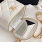 ChanelSmall Vanity With Chain White For Women, Women’s Bags 4.3in/11cm
