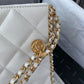 ChanelSmall Shopping Bag White For Women, Women’s Bags 9in/23cm