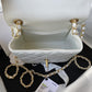 ChanelMini Flap Bag White For Women, Women’s Bags 6.7in/17cm