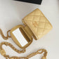 ChanelSmall Vanity With Chain Yellow For Women, Women’s Bags 4.3in/11cm