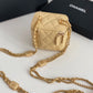 ChanelSmall Vanity With Chain Yellow For Women, Women’s Bags 4.3in/11cm