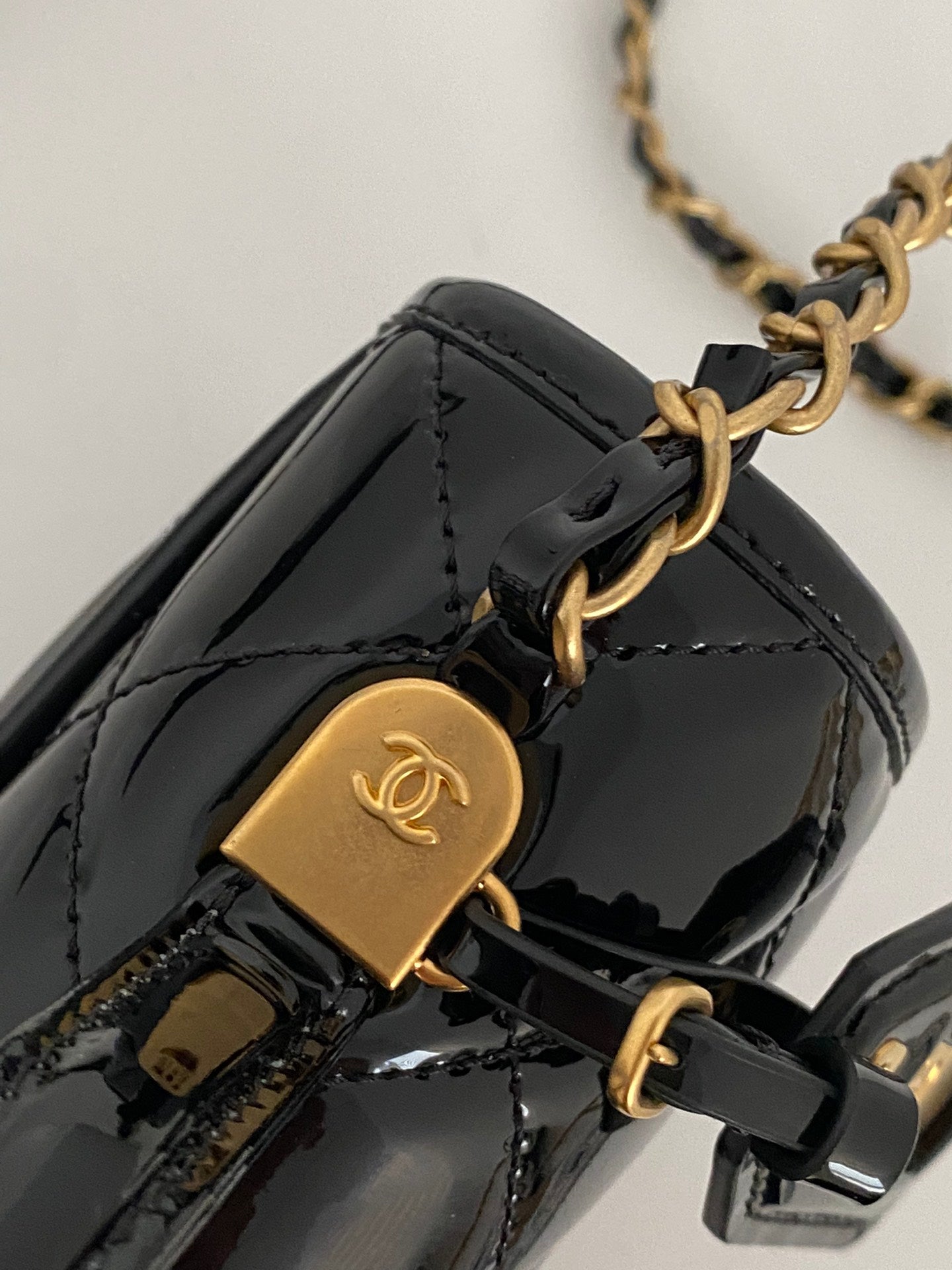 ChanelSmall Flap Bag With Top Handle Black For Women, Women’s Bags 8.1in/20.5cm AS3652 B09576 94305