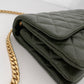 ChanelSmall Flap Bag Green For Women, Women’s Bags 8.7in/22cm