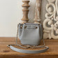 ChanelMini Bucket Bag With Strap Gray For Women, Women’s Bags 4.9in/12.5cm