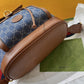 gg Backpack With Interlocking G Blue For Women, Women’s Bags 11.8in/30cm gg