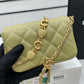 CHL Classic Distressed Green For Women, Women’s Bags 4.7in/12cm