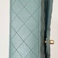 ChanelSmall Classic Handbag Light Green For Women, Women’s Bags 9.1in/23cm