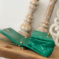 CHL Classic Diamond Flap Bag Green For Women, Women’s Bags 9.1in/23cm