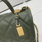 CHL 22K Flap Bag Dark Green For Women, Women’s Bags 8.1in/20.5cm