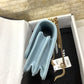 ChanelSpring And Summer 22C Turquoise For Women, Women’s Bags 6.1in/15.5cm