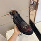 Givenchy Chunky Lace Up Ankle Boots Brown For Men GVC