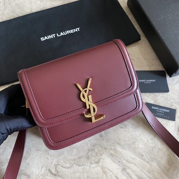 SOLFERINO SMALL SATCHEL IN LACQUERED AYERS