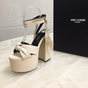 SL BIANCA SANDALS IN SMOOTH LEATHER