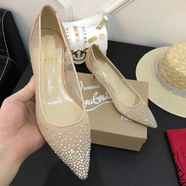 Christian Louboutin Folies Strass High Heels