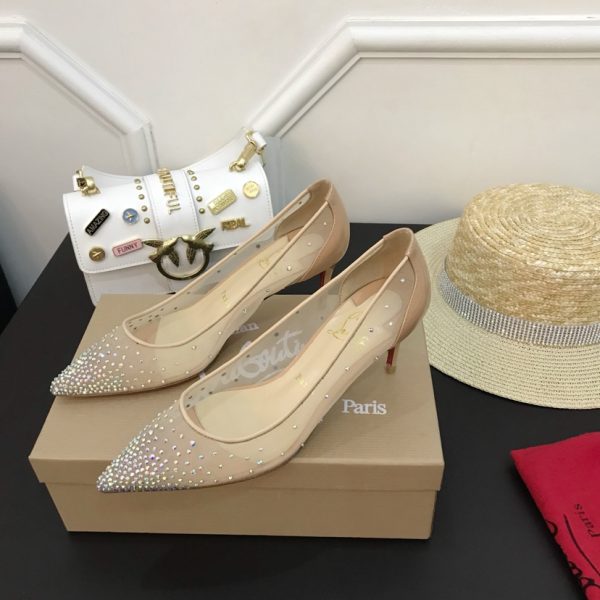 Christian Louboutin Folies Strass High Heels