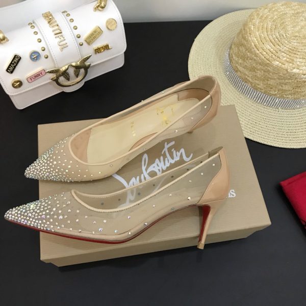 Christian Louboutin Folies Strass High Heels