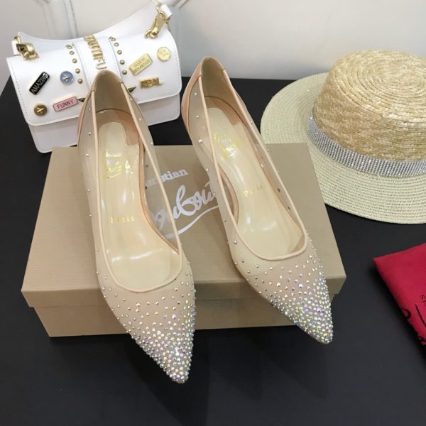 Christian Louboutin Folies Strass High Heels