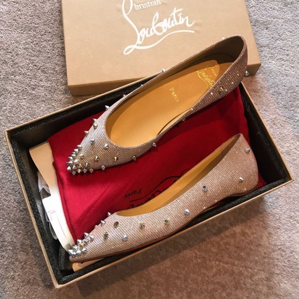 Christian Louboutin Flip Spikes Flats