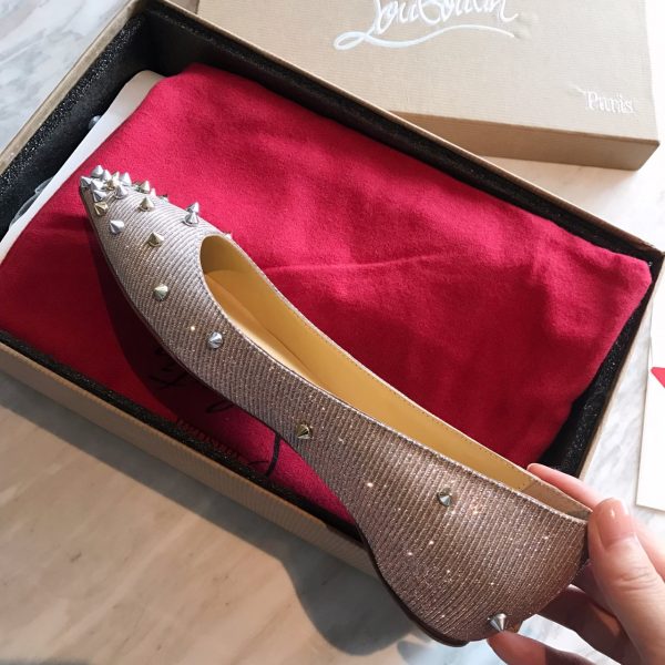 Christian Louboutin Flip Spikes Flats