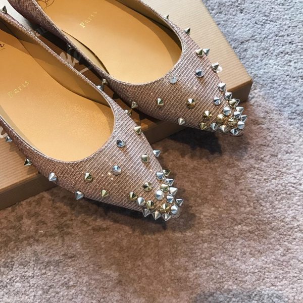 Christian Louboutin Flip Spikes Flats