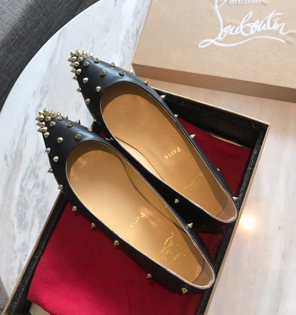 Christian Louboutin Flip Spikes Flats