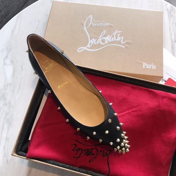 Christian Louboutin Flip Spikes Flats