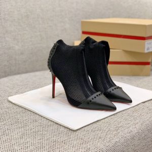 Christian Louboutin Flip Spikes Ankle Boots