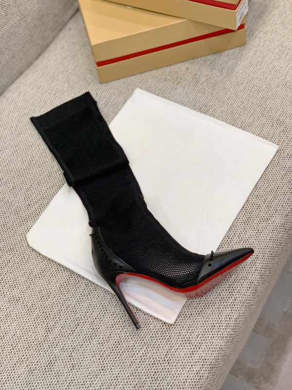 Christian Louboutin Flip Spikes Tall Boots