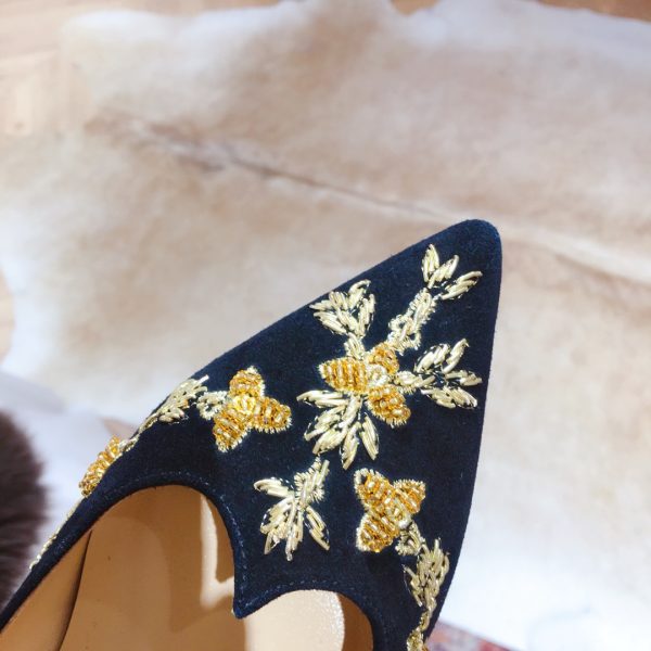 Christian Louboutin Embroidery Flats