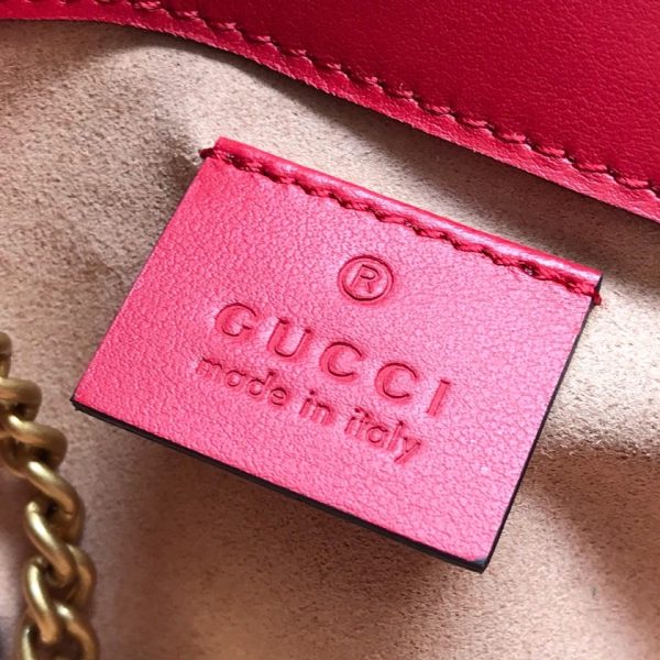 GG Marmont matelassé leather super mini bag