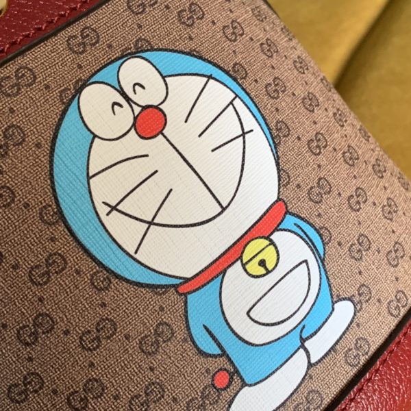 Doraemon x GG mini bucket bag