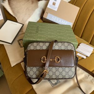 GG Horsebit 1955 small shoulder bag