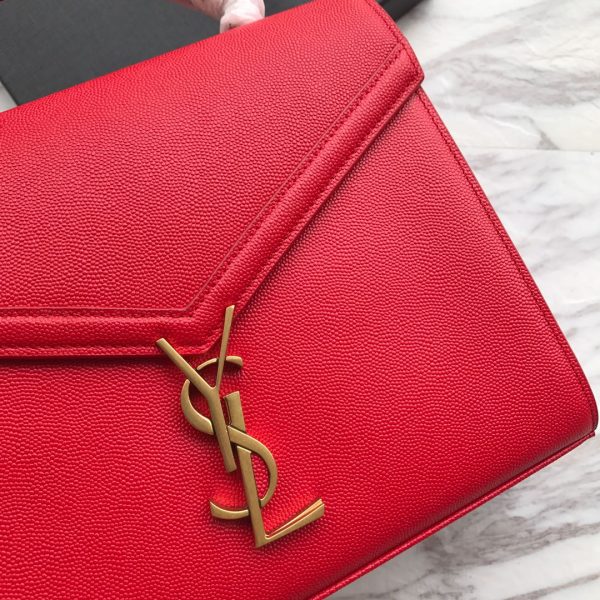 CASSANDRA MONOGRAM CLASP BAG IN MATTE PYTHON