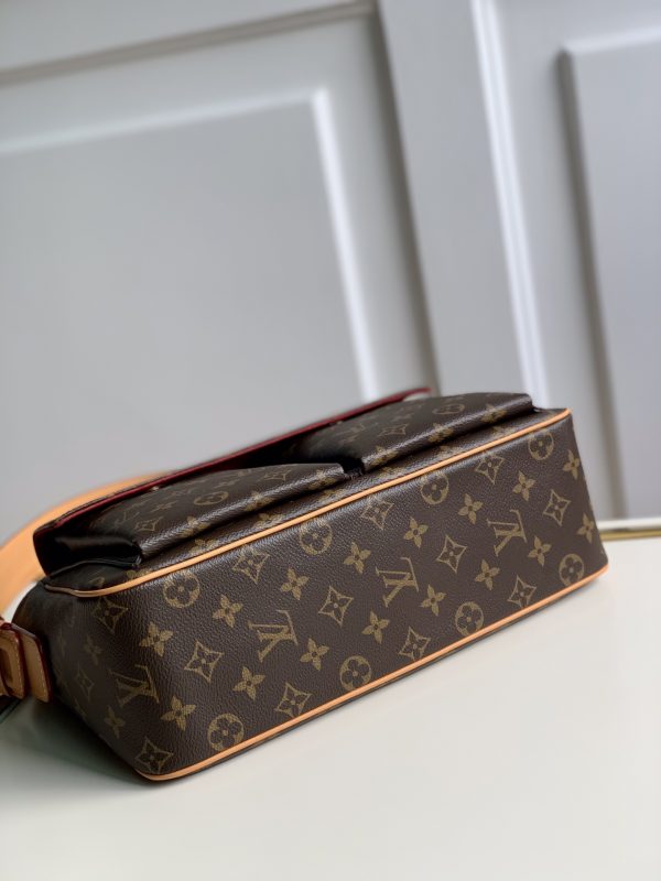 LV Vintage Monogram Canvas Large Shoulder Bag