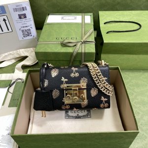 Padlock small GG shoulder bag