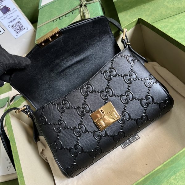 GG Padlock small shoulder bag