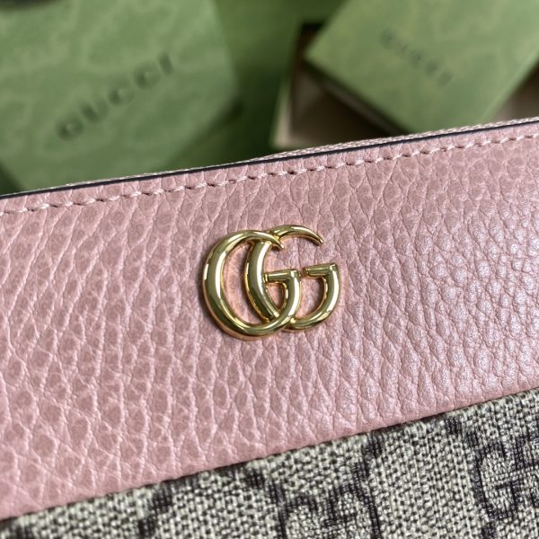 GG Marmont zip around wallet